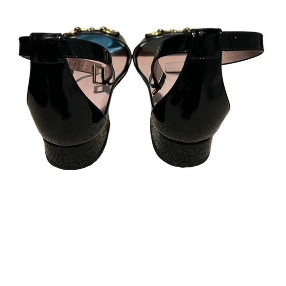 Gucci Leather Horsebit Low Heel Sandals - Picture 3 of 9